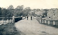 Picture of View across the bridge towards the High Street c1925